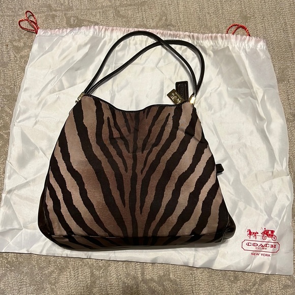Coach Handbags - Coach Animal Print Bag